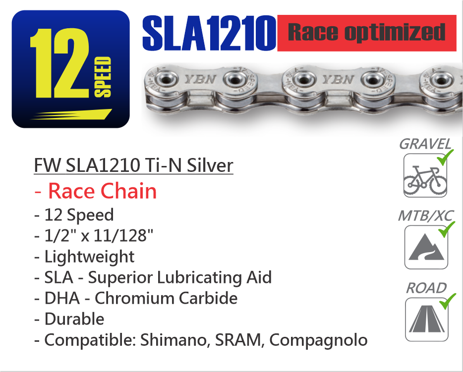 FW SLA1210 Ti-N Silver