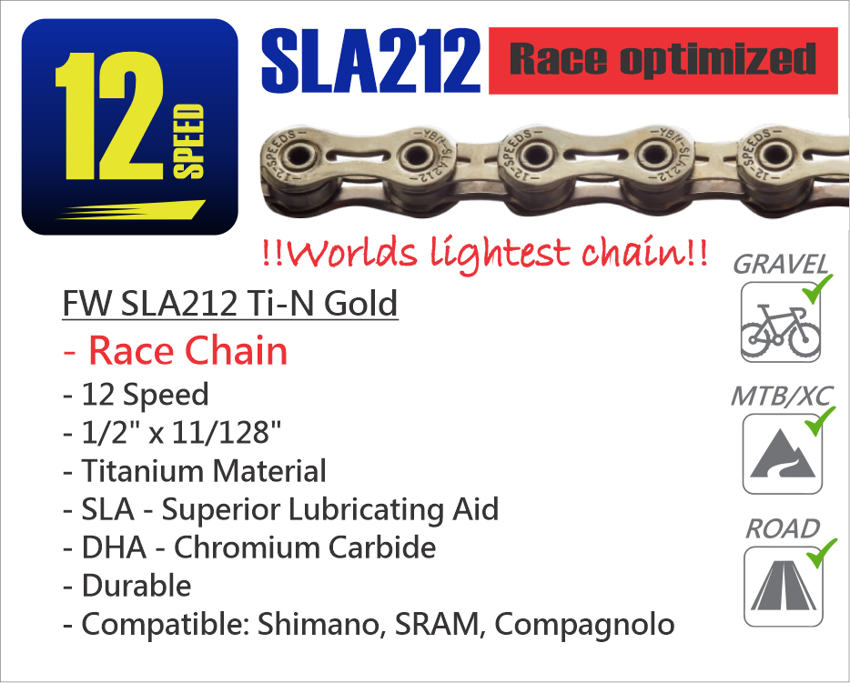 FW SLA212 Ti-N Gold