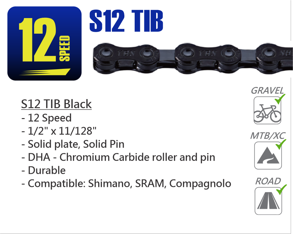 S12 TIB Black