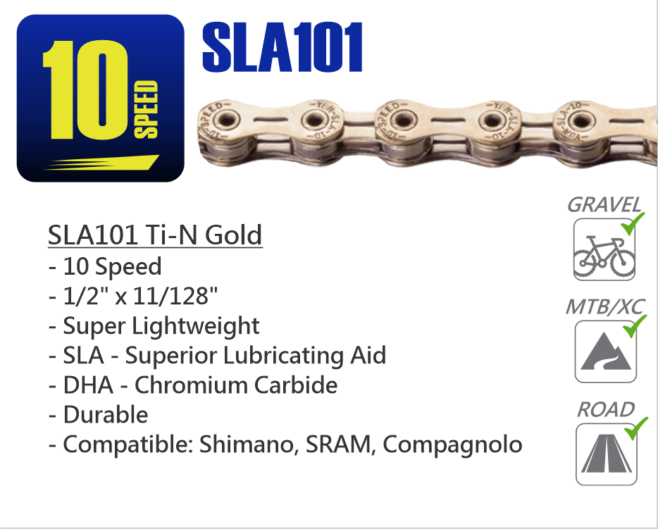 SLA101 Ti-N Gold