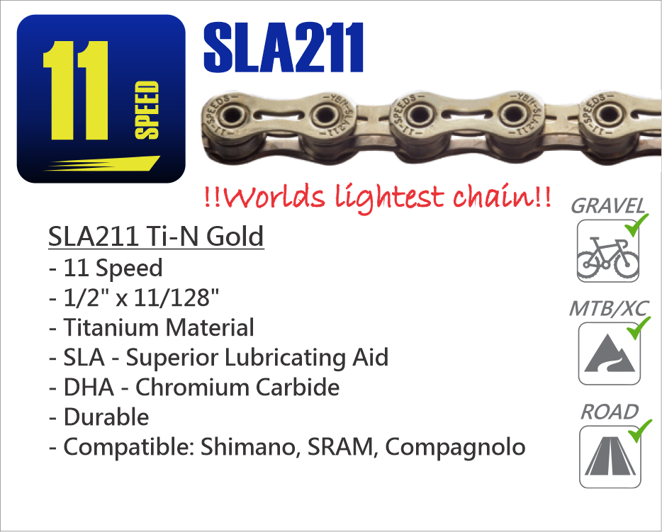 SLA211 Ti-N Gold