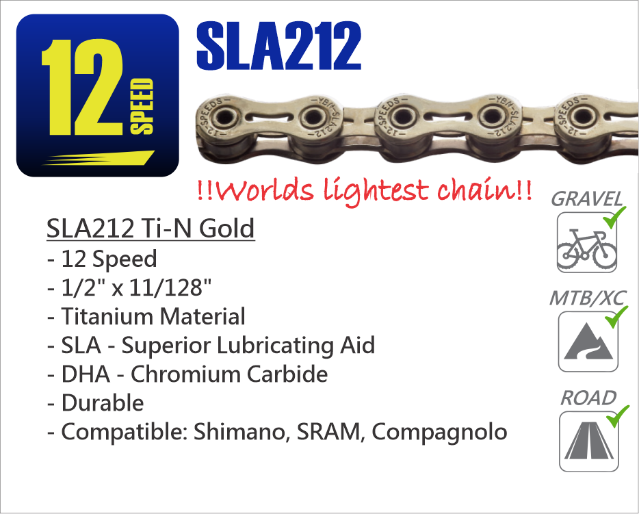 SLA212 Ti-N Gold